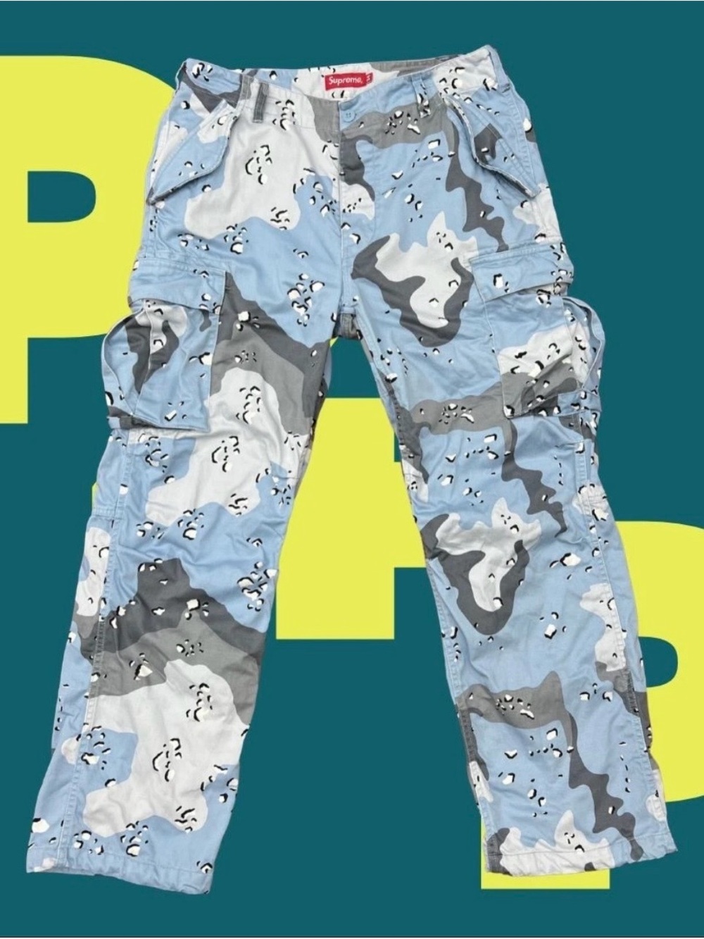 Supreme Cargo Pant Chocolate Chip Camo (34)